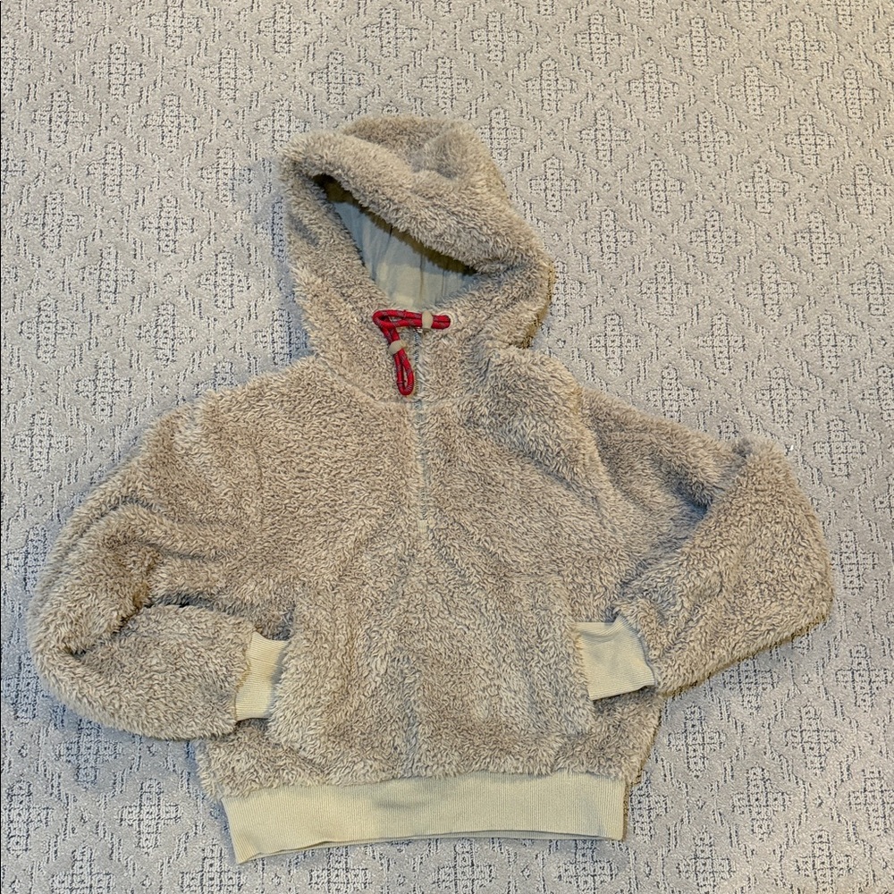 Lululemon Oh So Sherpa Half Zip Hoodie Size 4 Trench